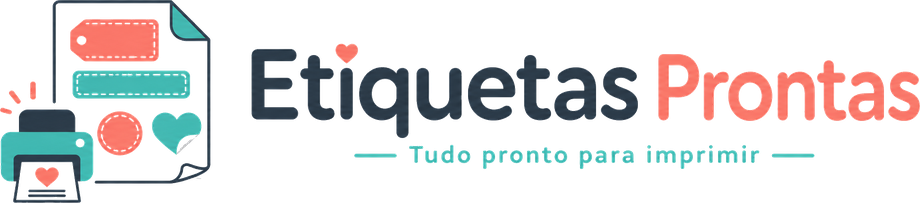 Etiquetas Prontas - tudo pronto para imprimir
