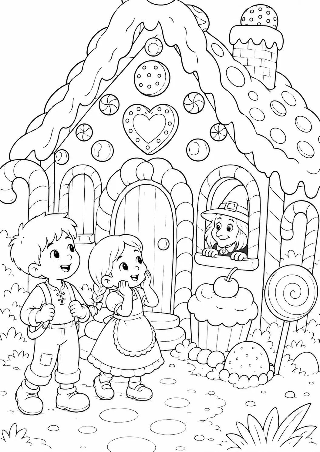 Desenho Para Colorir Crianças Para Imprimir A4 para imprimir